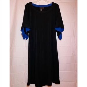Black & Blue Business/Church Dress Wrinkle-Free